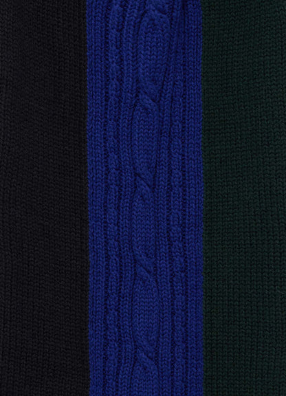 WOOL BRAIDED SCARF