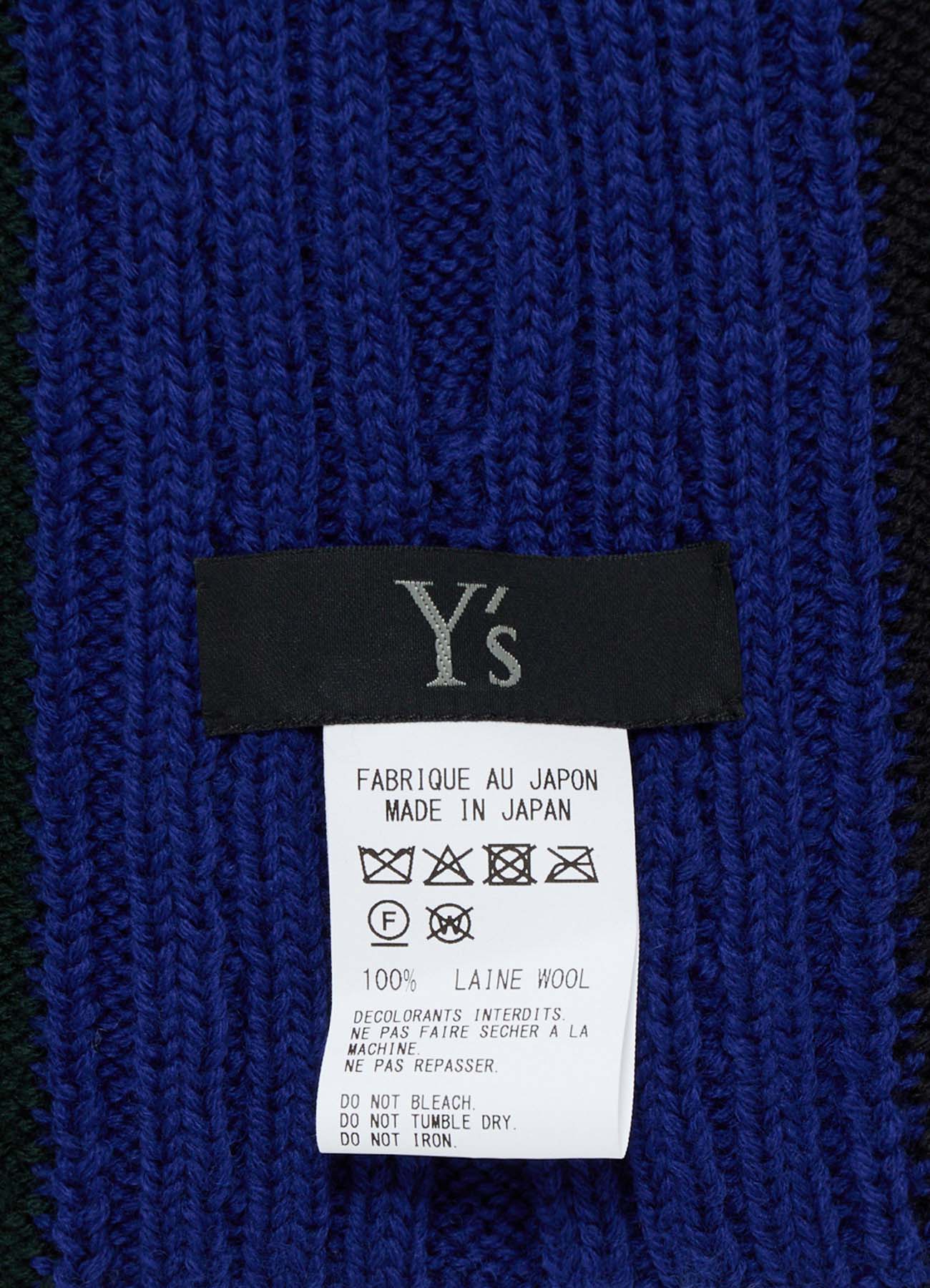 WOOL BRAIDED SCARF