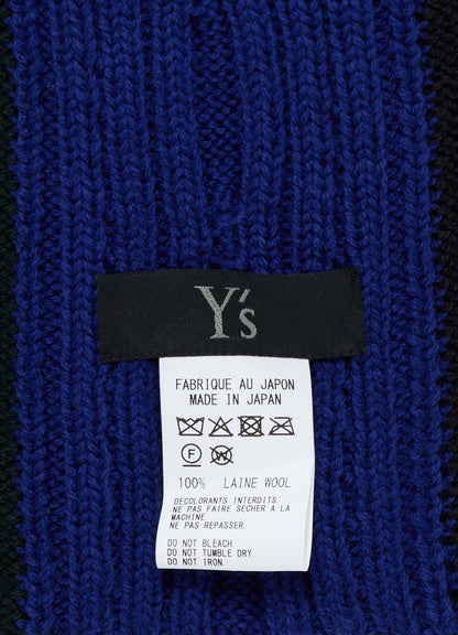 WOOL BRAIDED SCARF