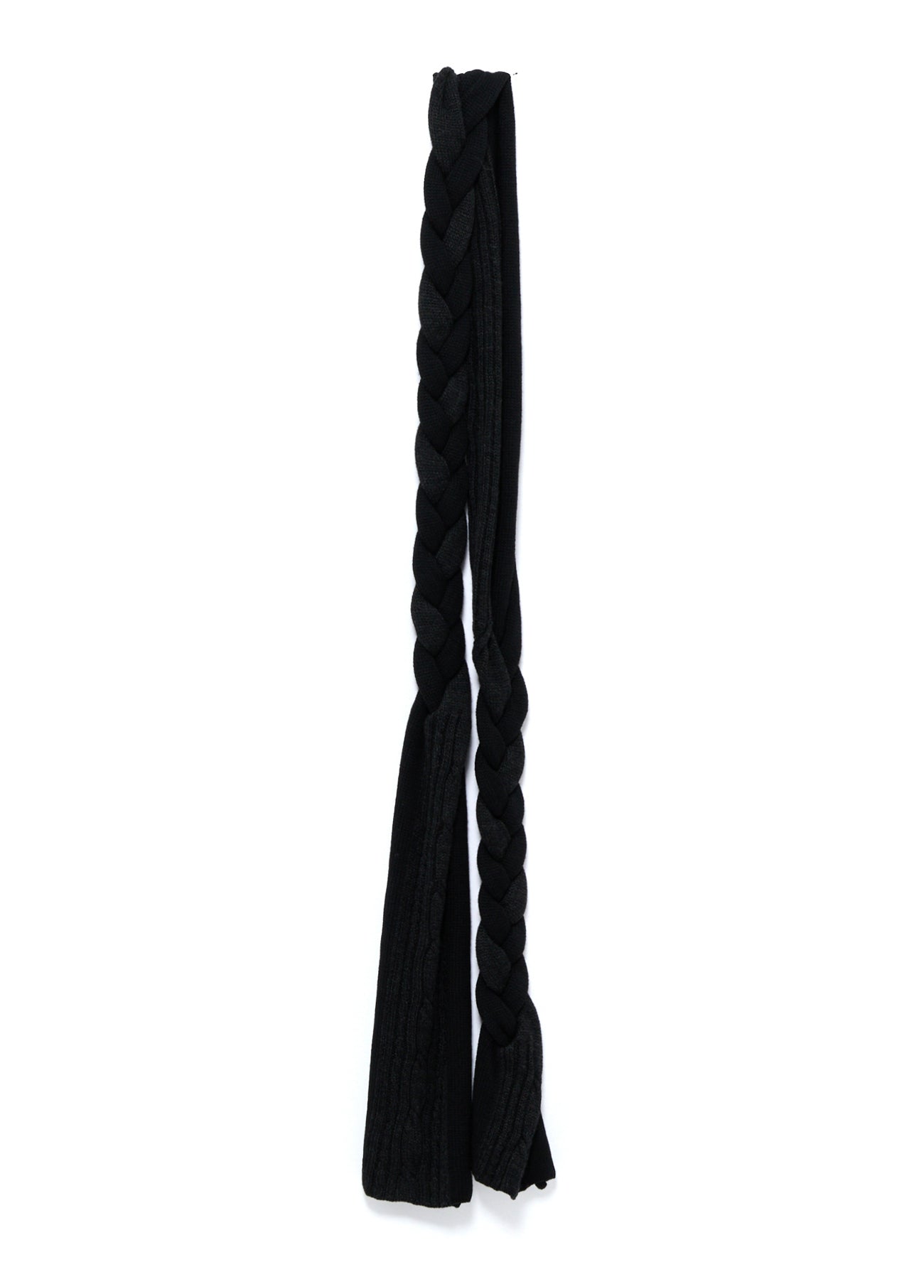 WOOL BRAIDED SCARF – THE SHOP YOHJI YAMAMOTO