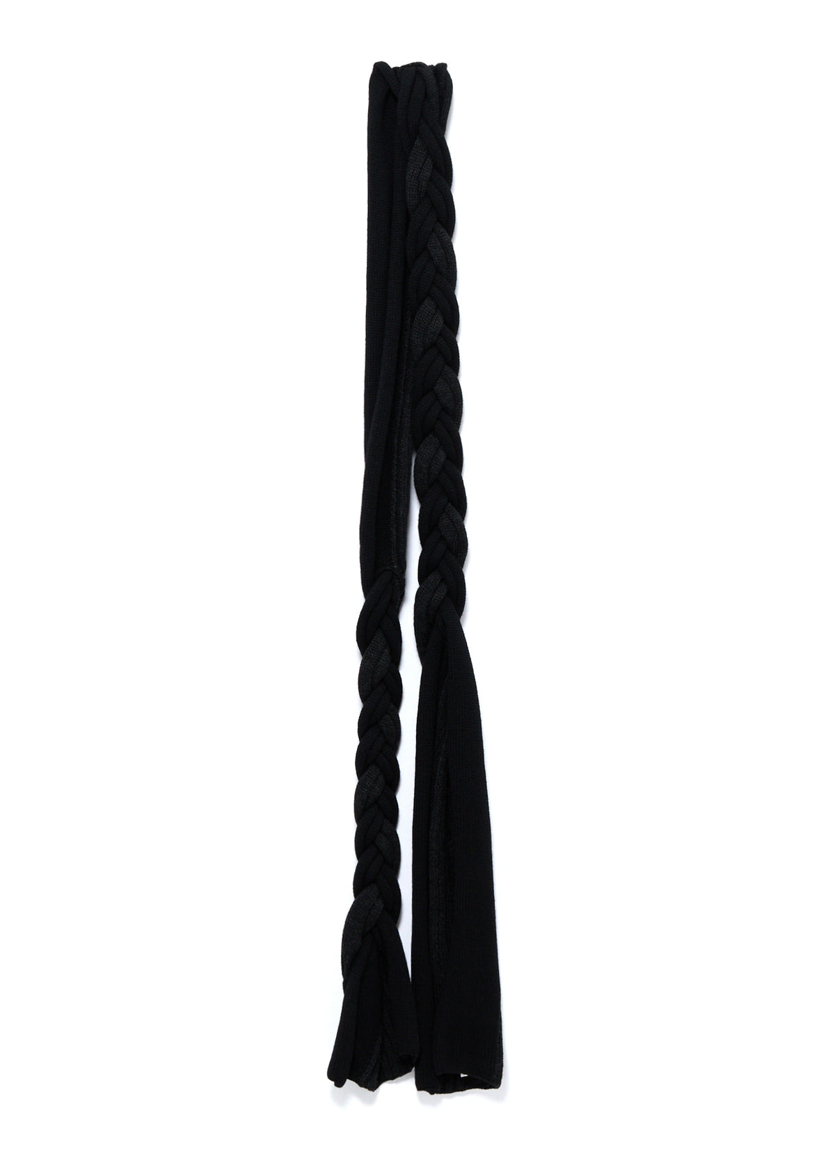 WOOL BRAIDED SCARF