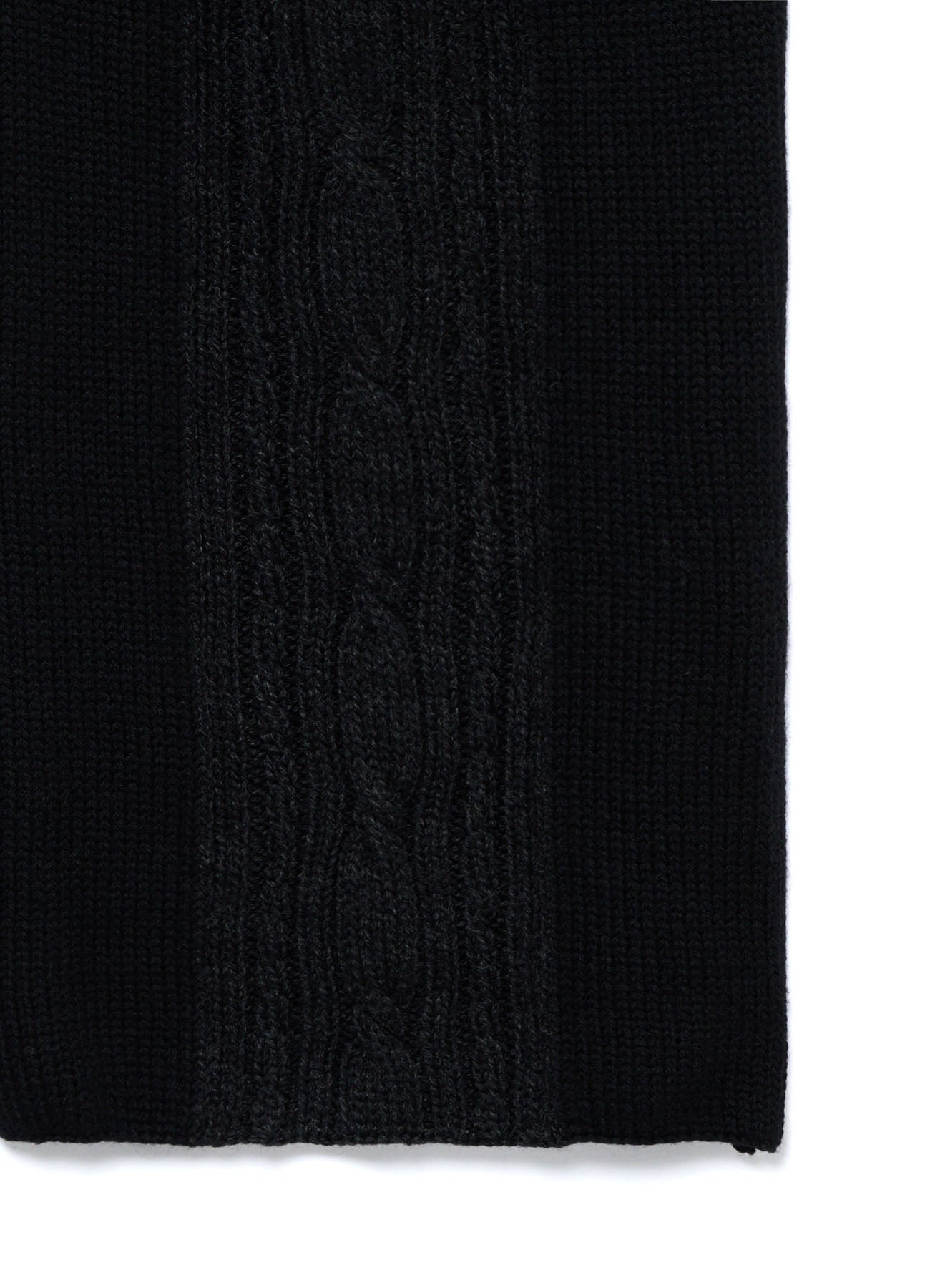 WOOL BRAIDED SCARF – THE SHOP YOHJI YAMAMOTO