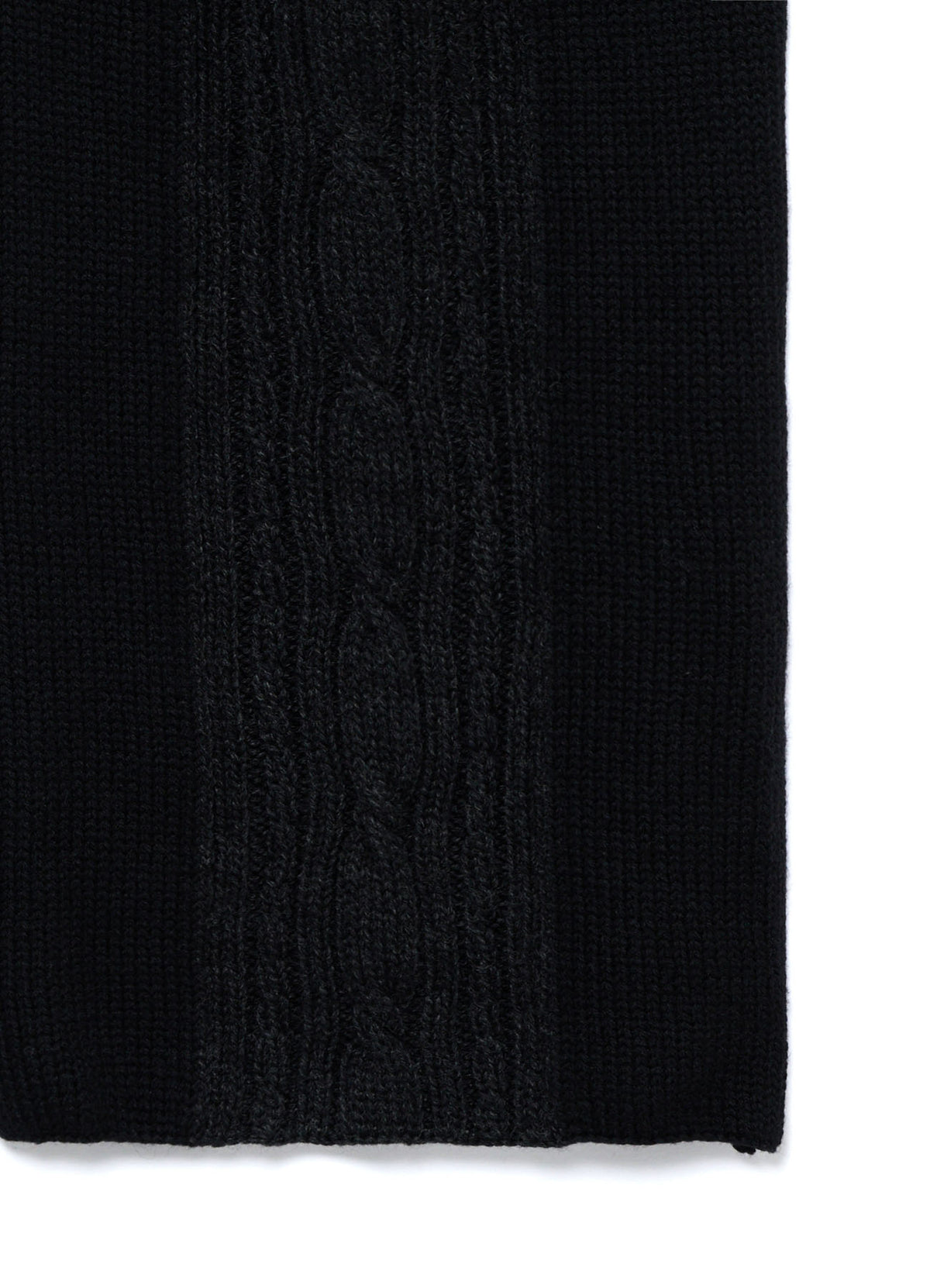WOOL BRAIDED SCARF