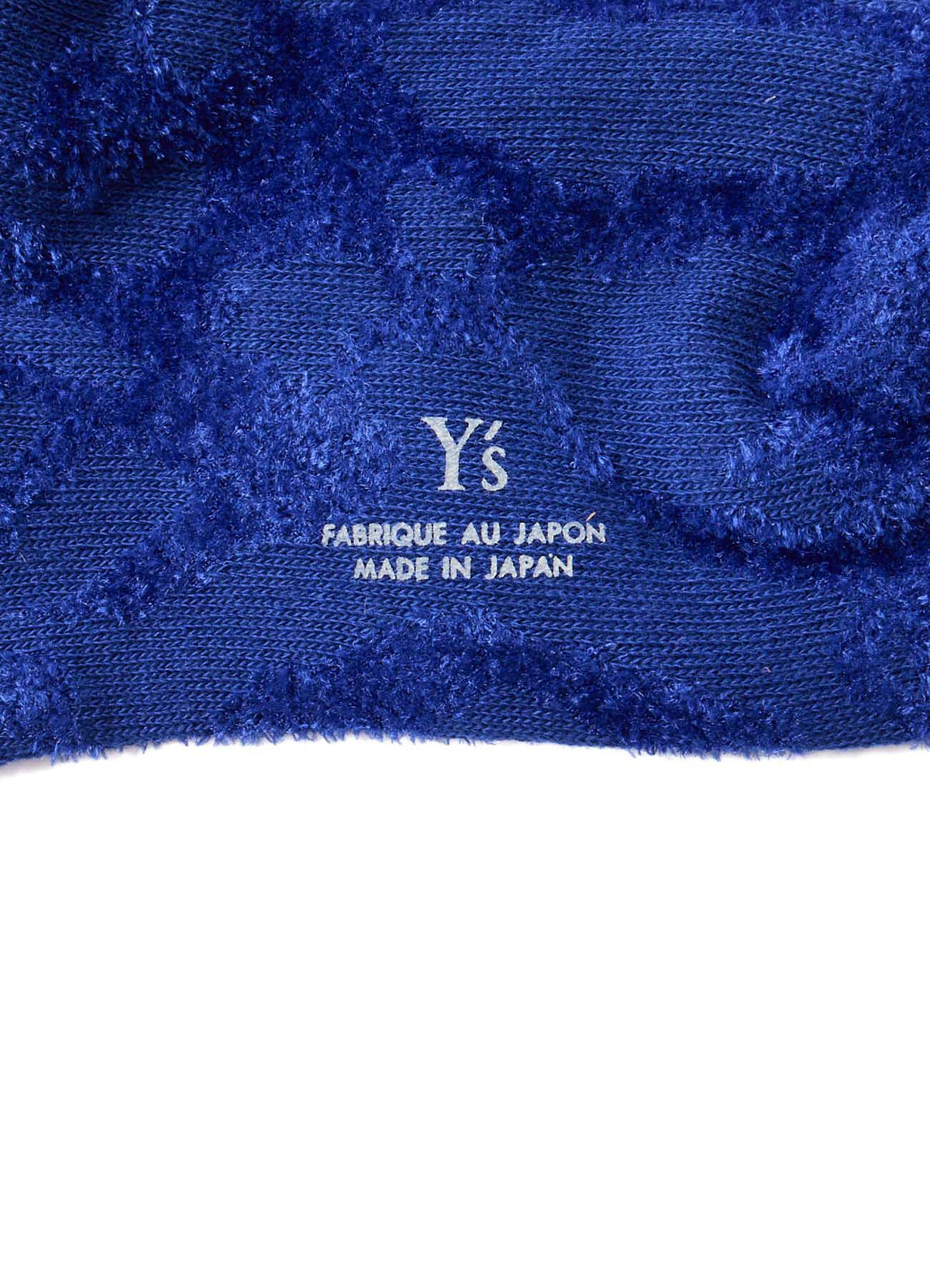 SMOKE PATTERN JACQUARD CHENILLE SOCKS