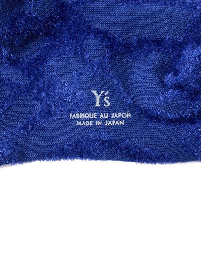 SMOKE PATTERN JACQUARD CHENILLE SOCKS