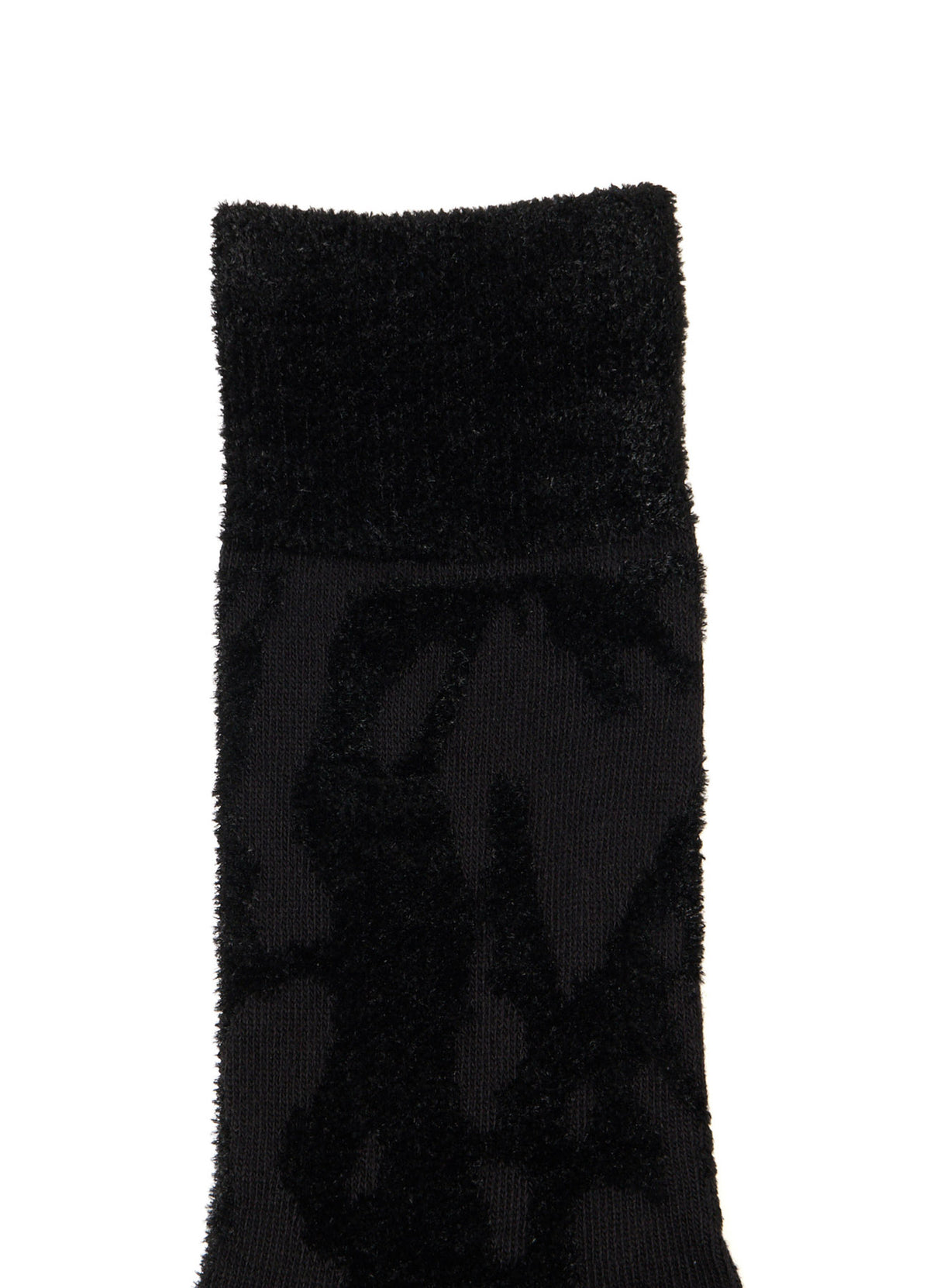 SMOKE PATTERN JACQUARD CHENILLE SOCKS