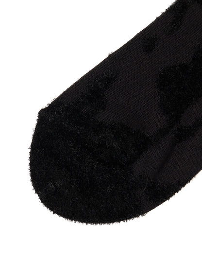 SMOKE PATTERN JACQUARD CHENILLE SOCKS