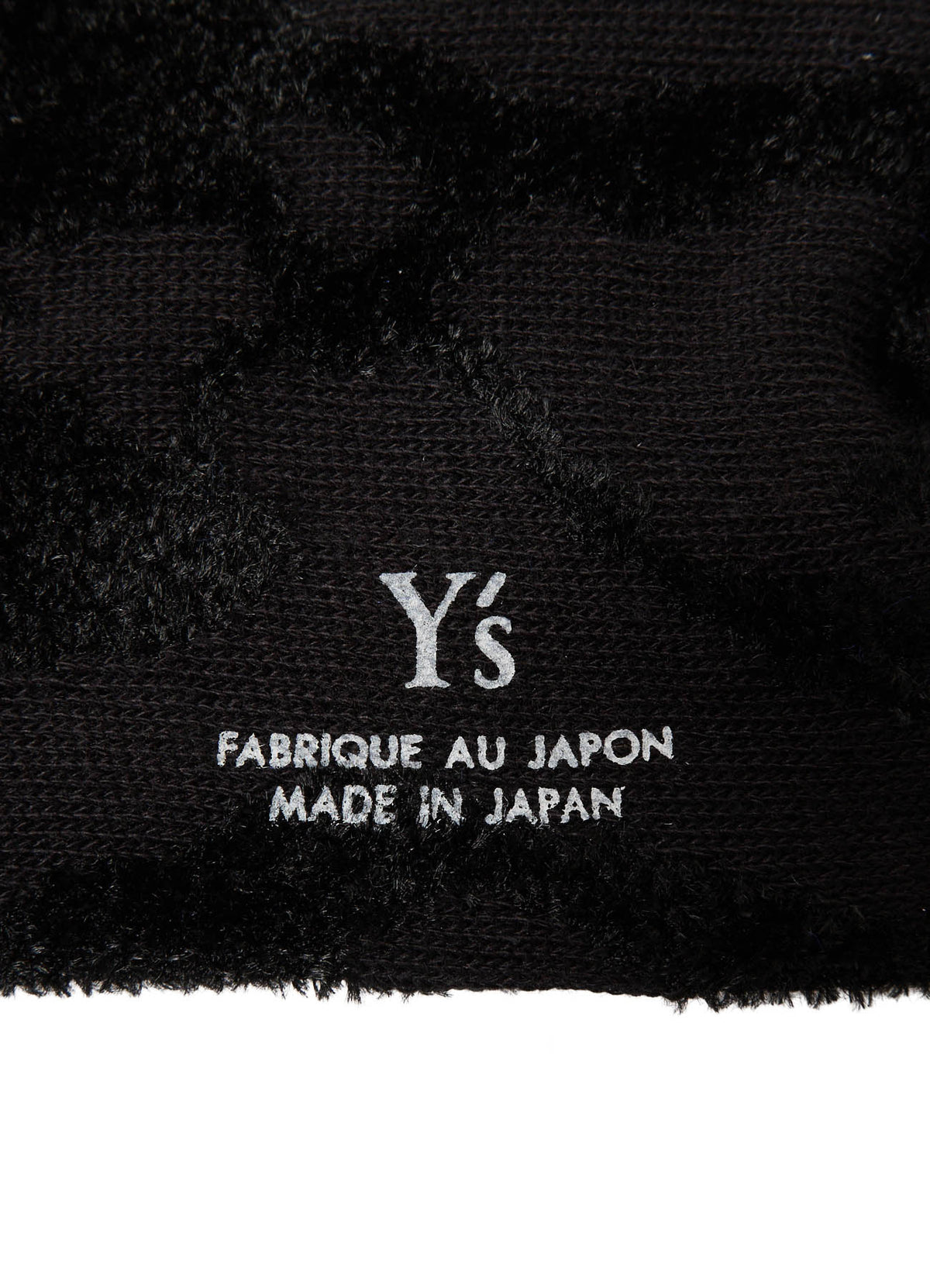 SMOKE PATTERN JACQUARD CHENILLE SOCKS