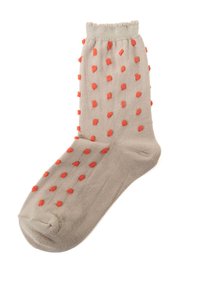DOT JACQUARD SOCKS
