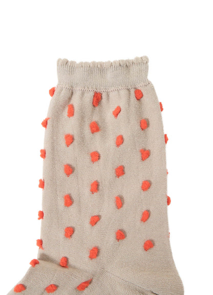 DOT JACQUARD SOCKS