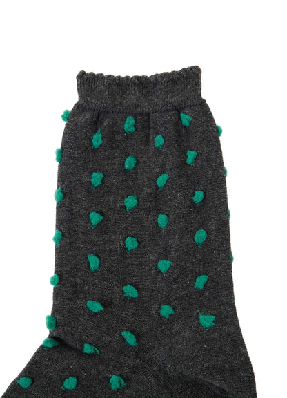 DOT JACQUARD SOCKS