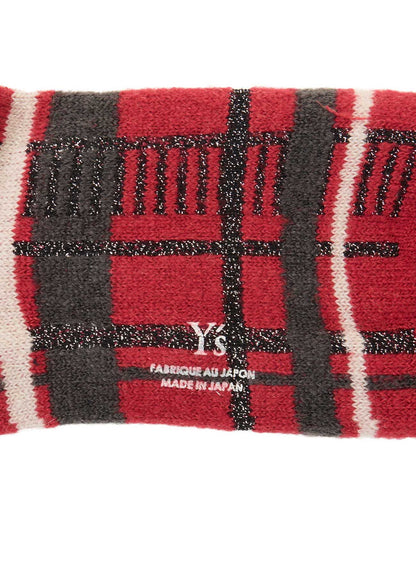 PLAID JACQUARD SOCKS