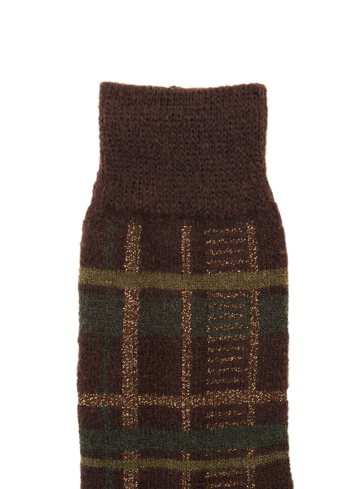 PLAID JACQUARD SOCKS