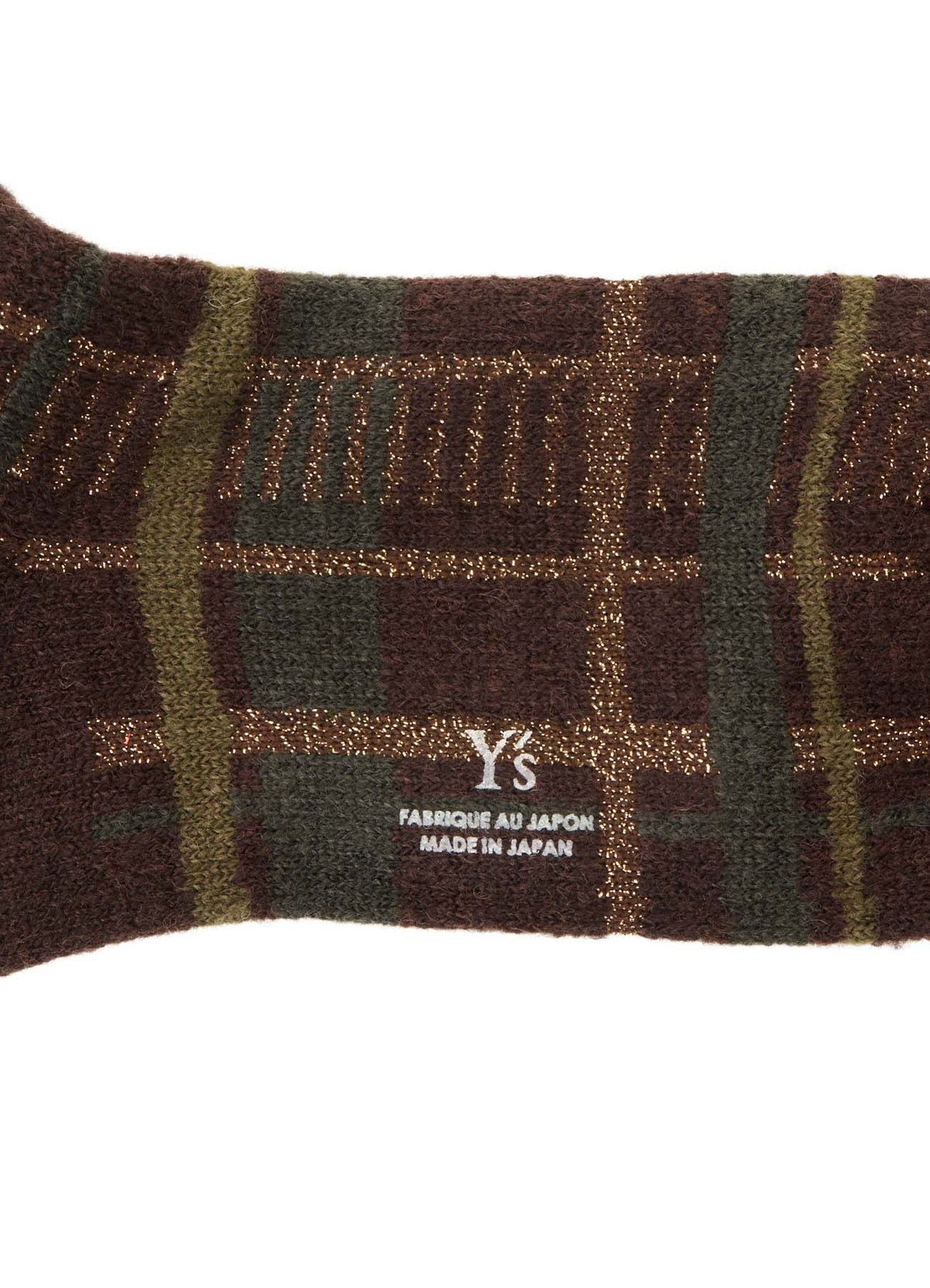PLAID JACQUARD SOCKS