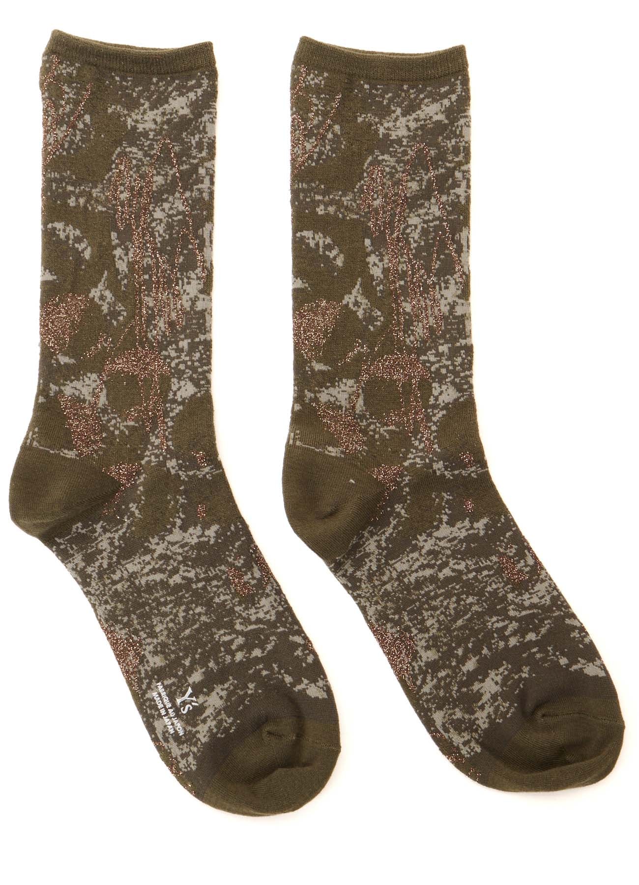 HAND SKETCH DOT SOCKS