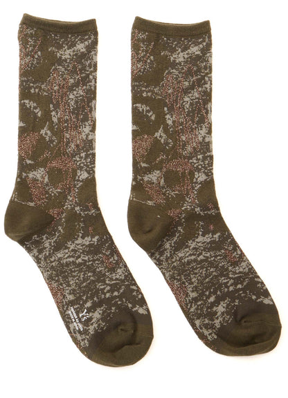 HAND SKETCH DOT SOCKS