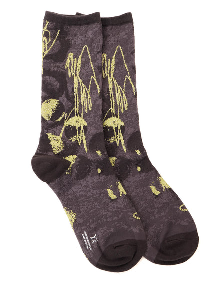 HAND SKETCH DOT SOCKS