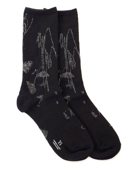 HAND SKETCH DOT SOCKS