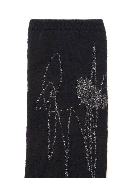 HAND SKETCH DOT SOCKS