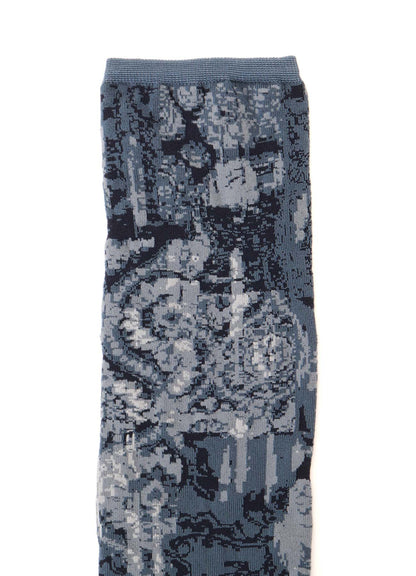 JACQUARD PAISLEY SOCKS