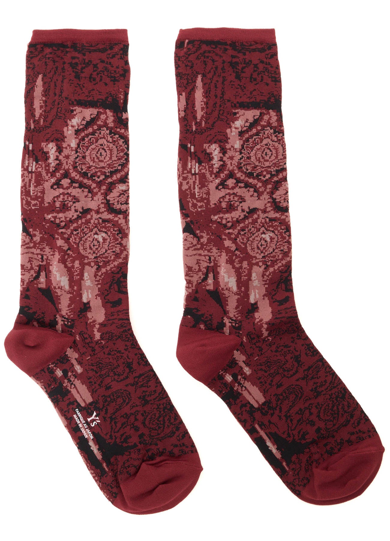 JACQUARD PAISLEY SOCKS