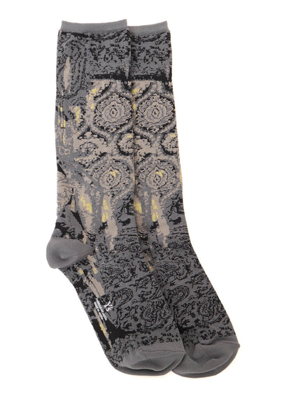 JACQUARD PAISLEY SOCKS