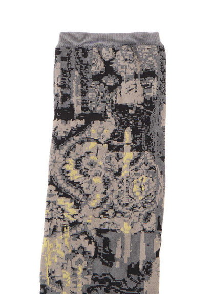 JACQUARD PAISLEY SOCKS