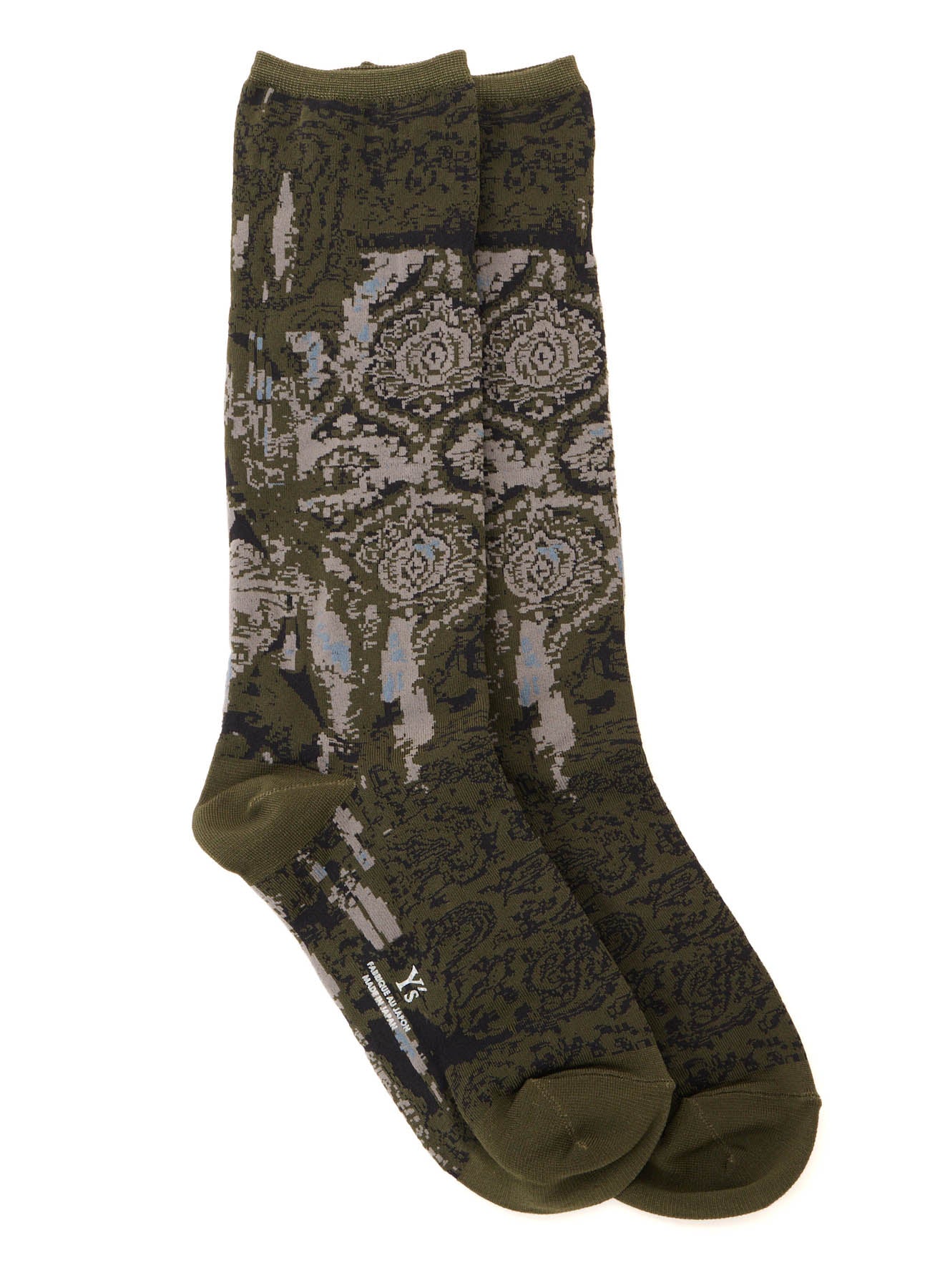 JACQUARD PAISLEY SOCKS