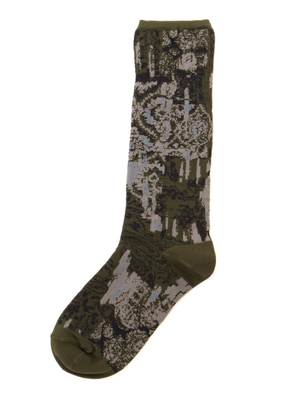 JACQUARD PAISLEY SOCKS