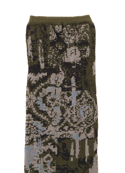 JACQUARD PAISLEY SOCKS