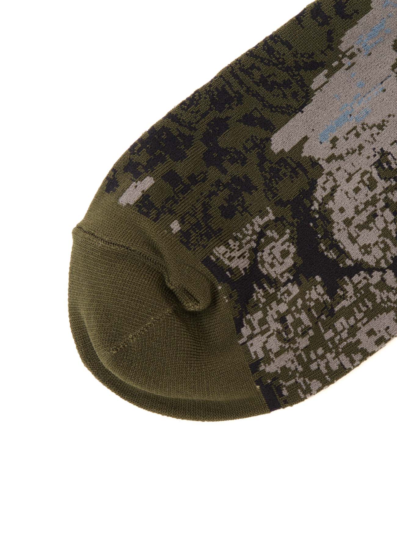 JACQUARD PAISLEY SOCKS