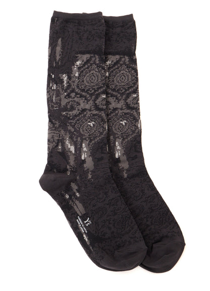 JACQUARD PAISLEY SOCKS