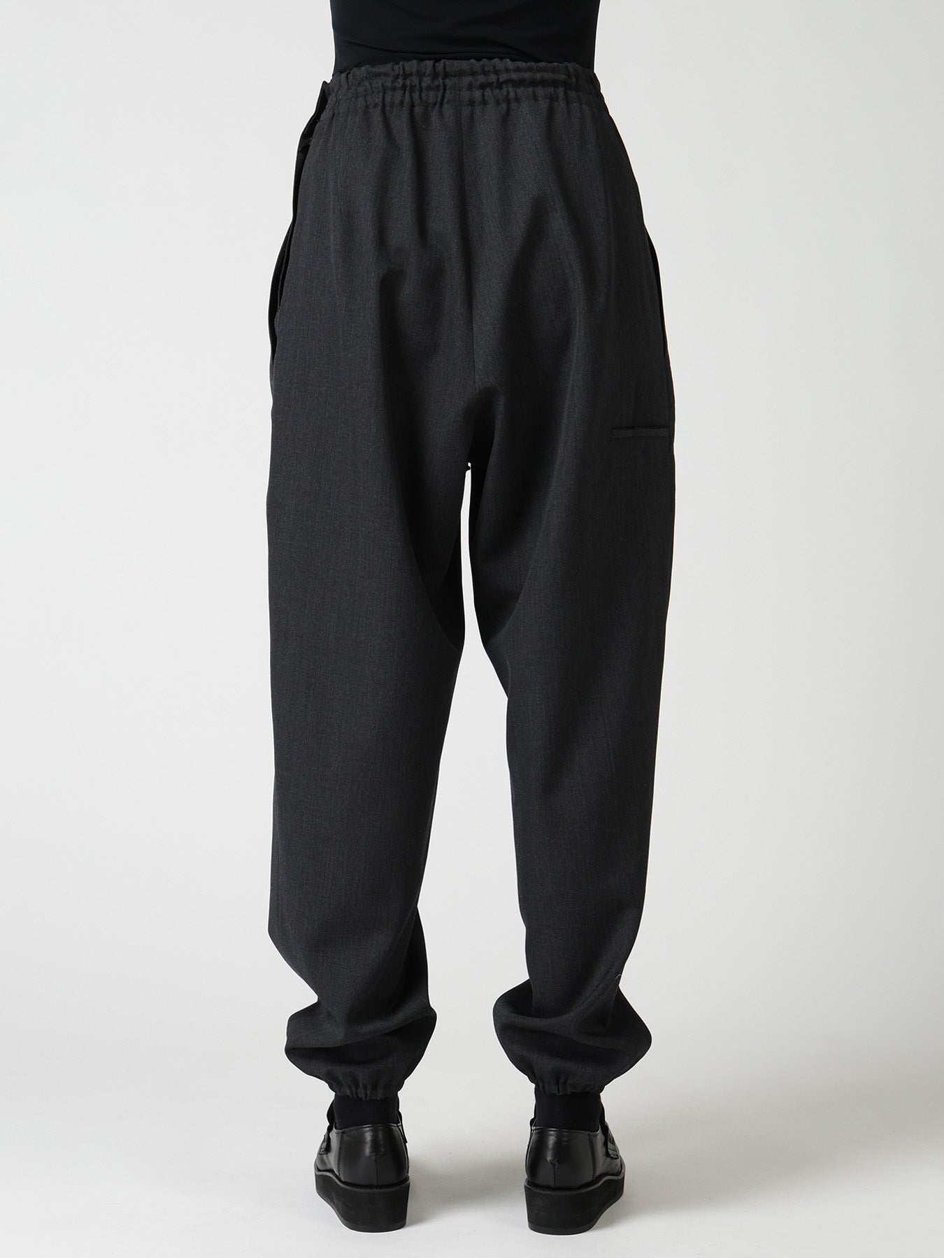 WOOL GABARDINE JOGGER PANTS – THE SHOP YOHJI YAMAMOTO