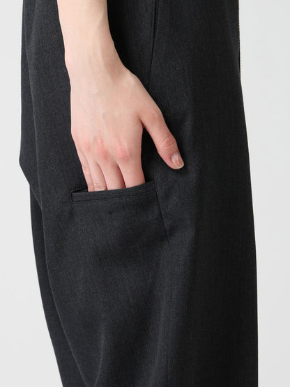 WOOL GABARDINE JOGGER PANTS