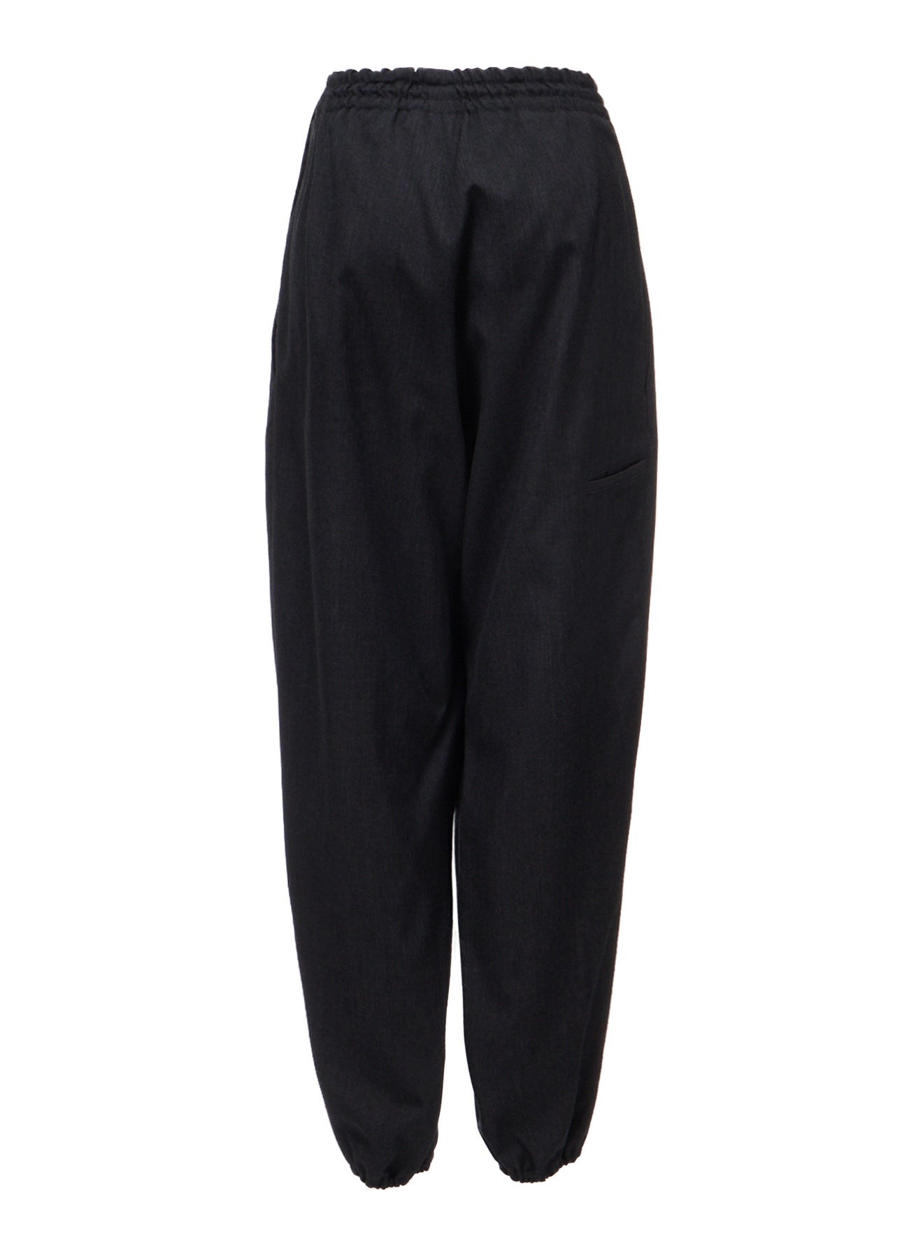 WOOL GABARDINE JOGGER PANTS