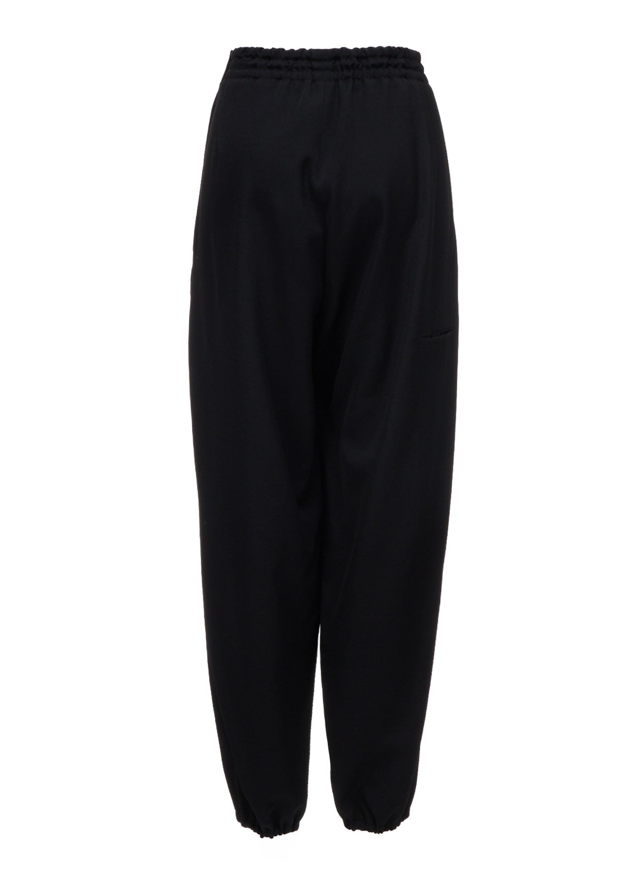 WOOL GABARDINE JOGGER PANTS