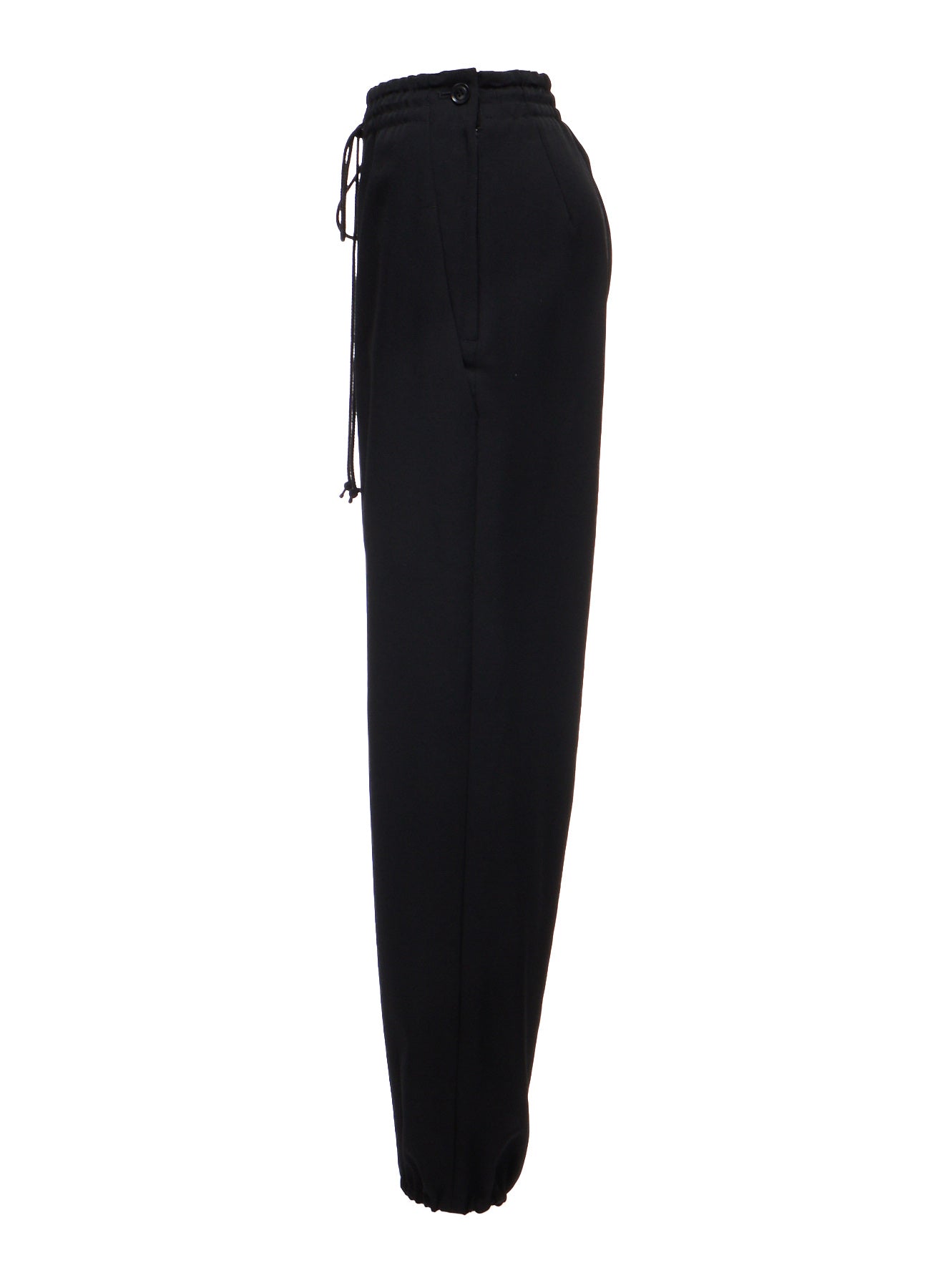 WOOL GABARDINE JOGGER PANTS