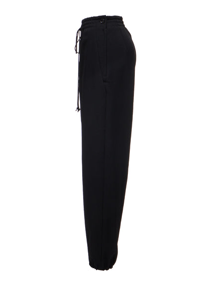 WOOL GABARDINE JOGGER PANTS