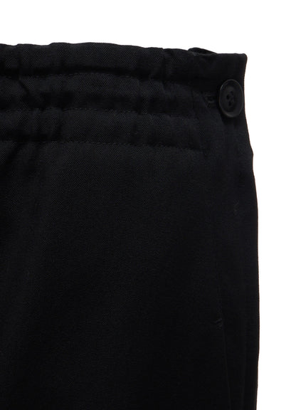WOOL GABARDINE JOGGER PANTS