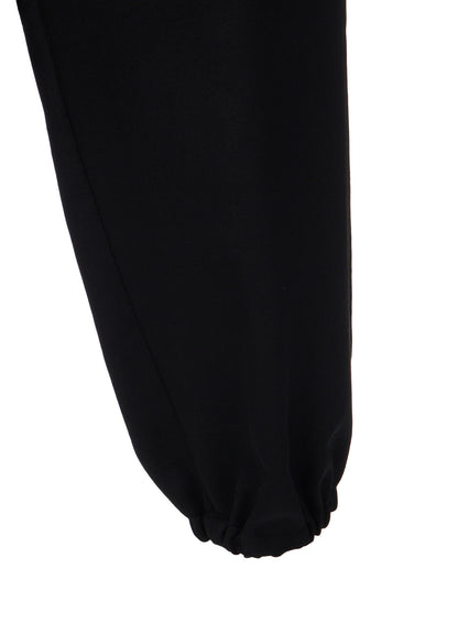 WOOL GABARDINE JOGGER PANTS
