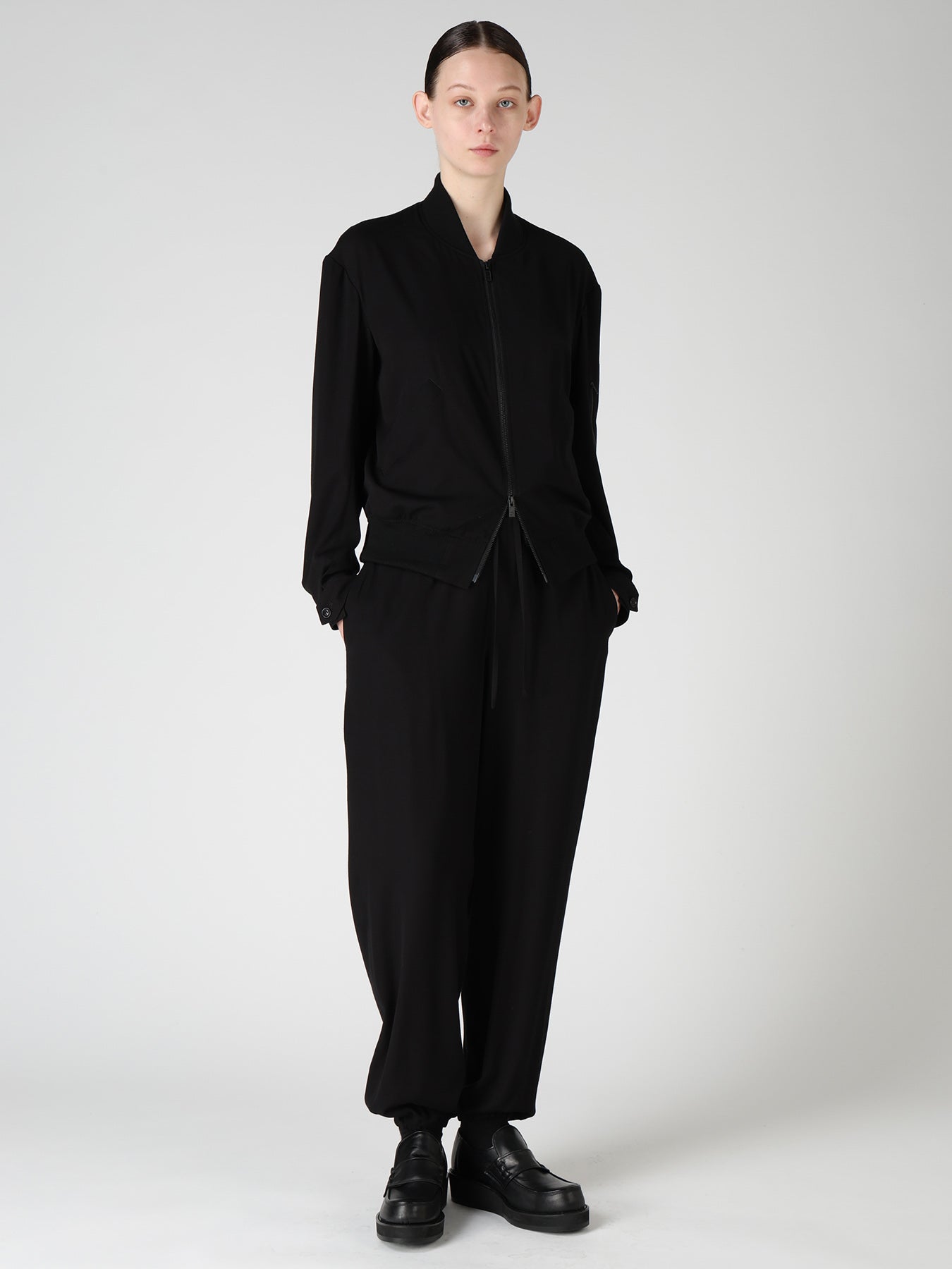 VISCOSE/TRIACETATE BLEND JOGGER PANTS