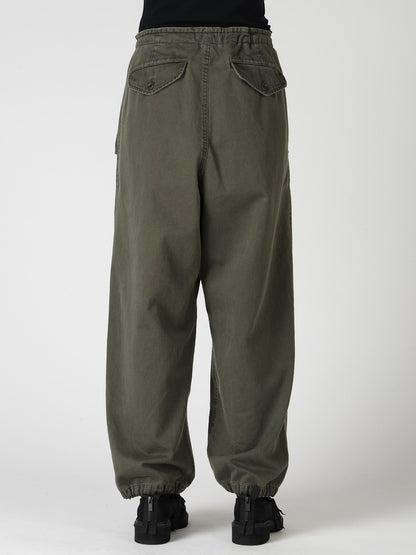 COTTON CHINO CLOTH STRING PANTS