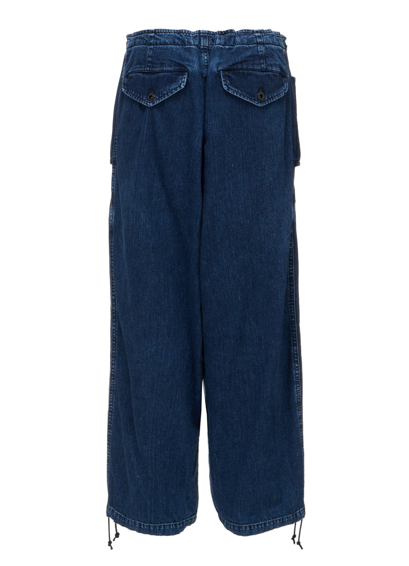 8OZ DENIM CHEMICAL WASH 4 POCKET STRING PANTS