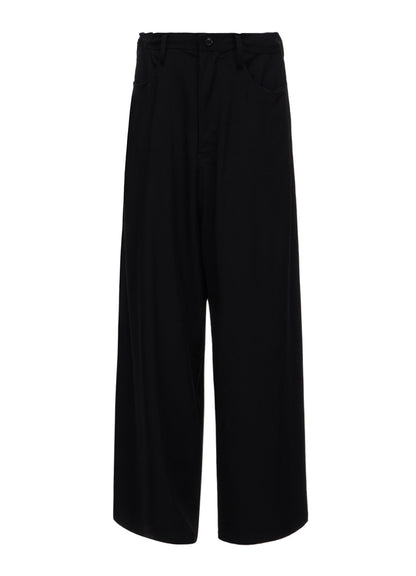 TA/PE CREPE DE CHINE LONG STRAIGHT PANTS