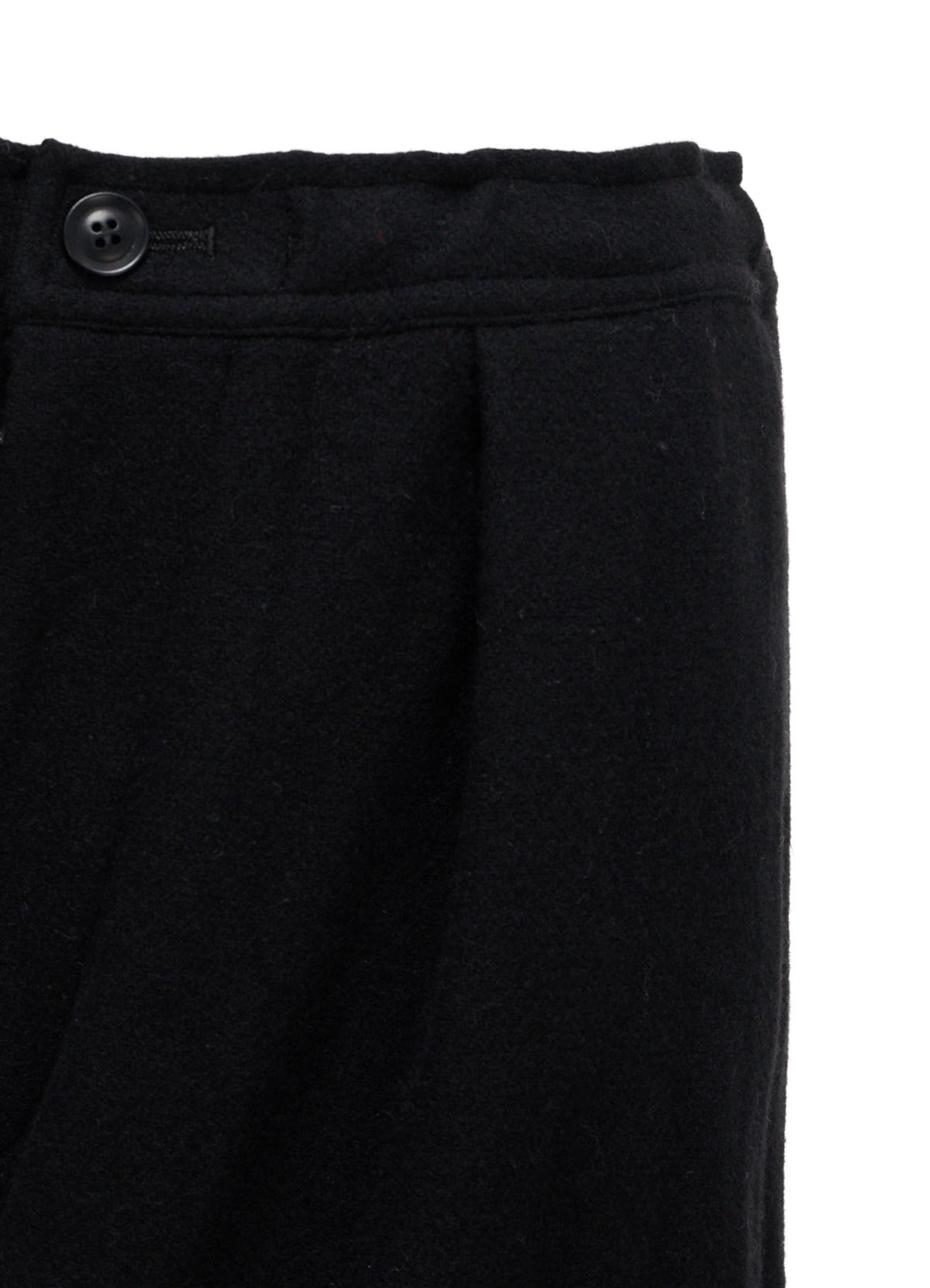 TWILL FLANNEL FRONT CUFFED PANTS