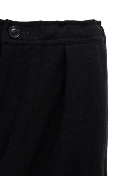 TWILL FLANNEL FRONT CUFFED PANTS