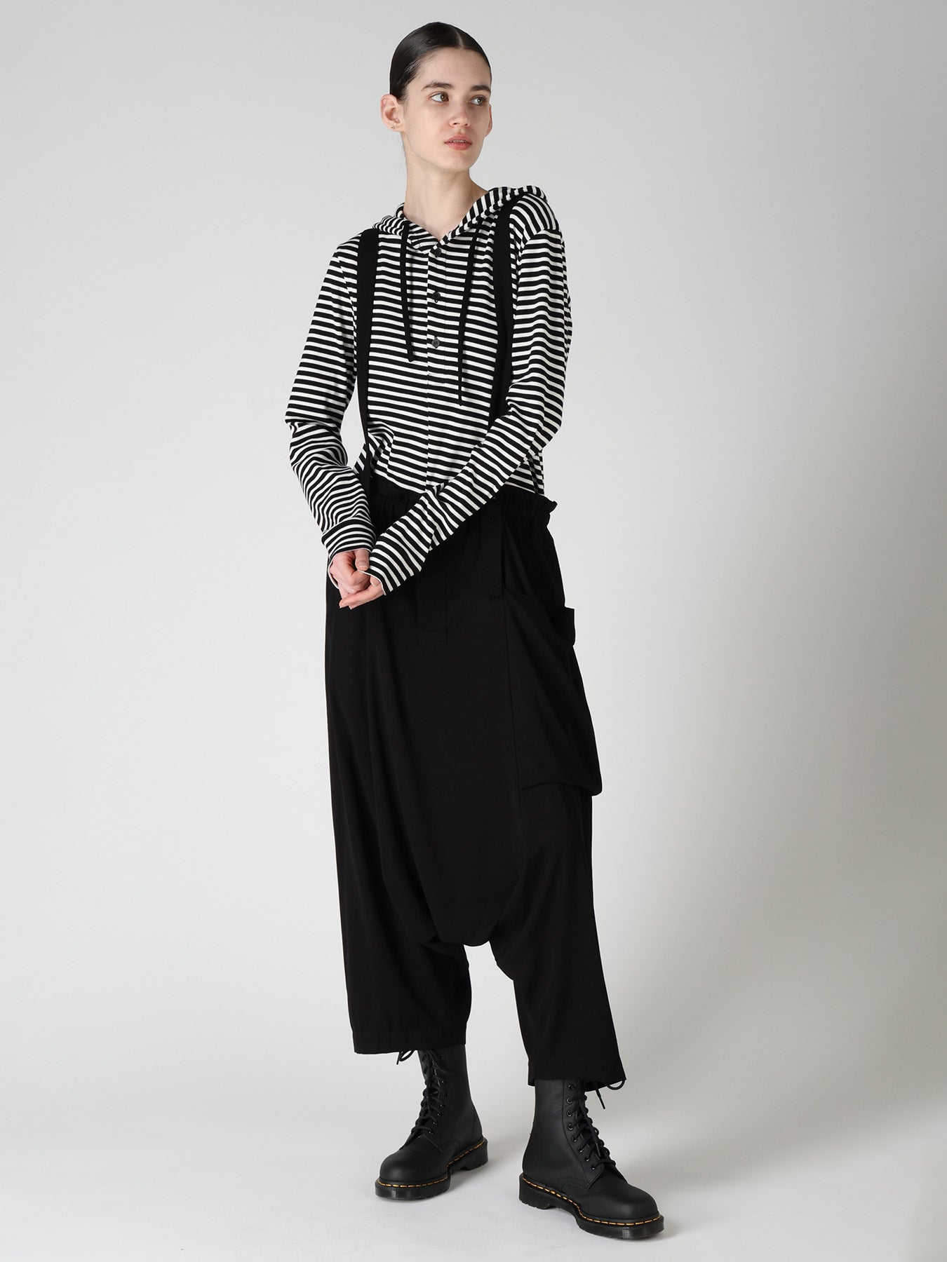 VISCOSE/TRIACETATE BLEND SAROUEL PANTS