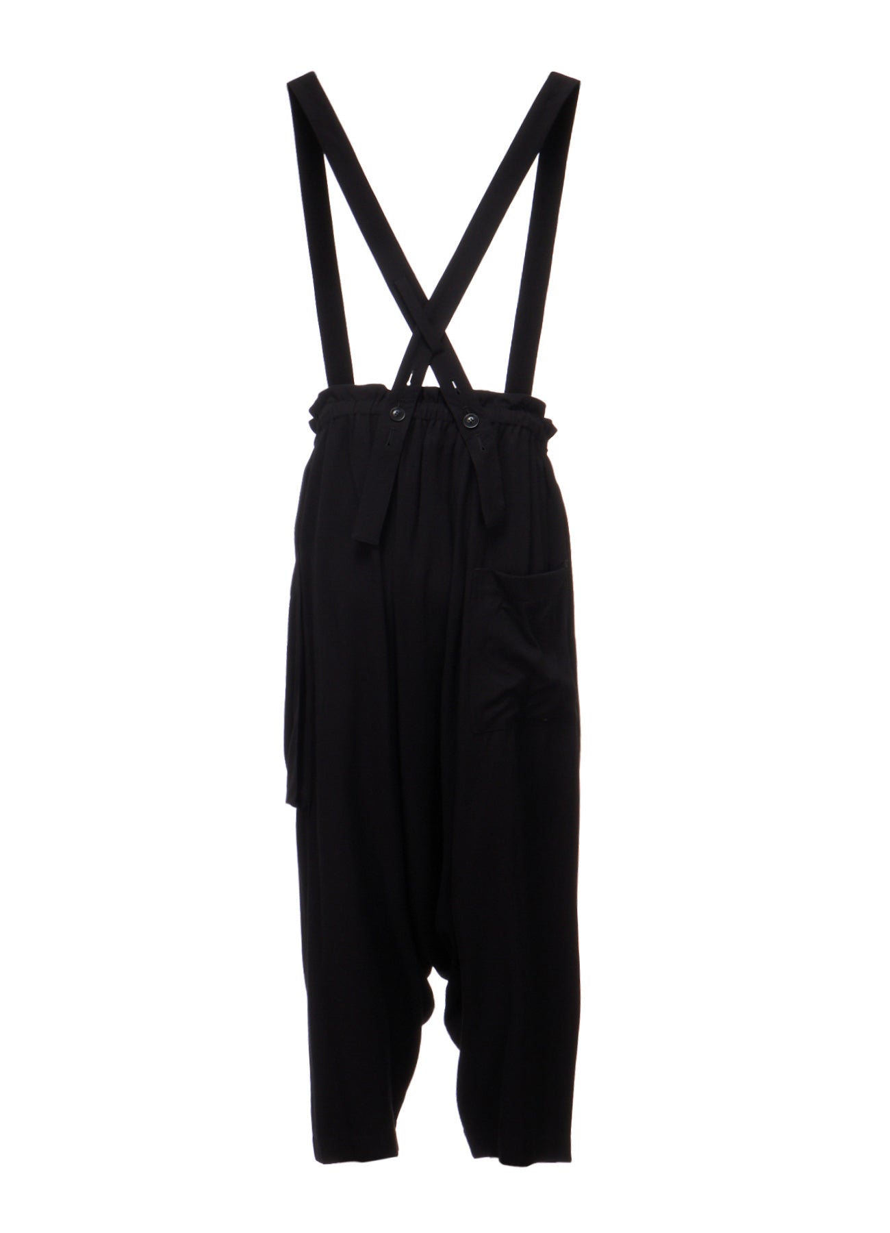パンツ yohji yamamoto SuspendersPants&Suspender VISCOSE/TRIACETATE BLEND SAROUEL PANTS – THE SHOP YOHJI YAMAMOTO