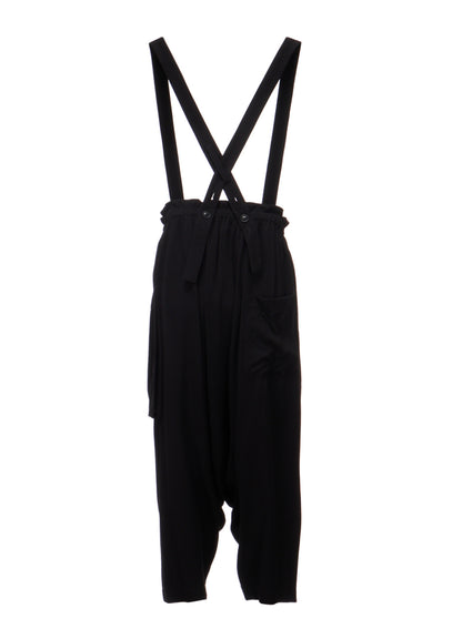 VISCOSE/TRIACETATE BLEND SAROUEL PANTS