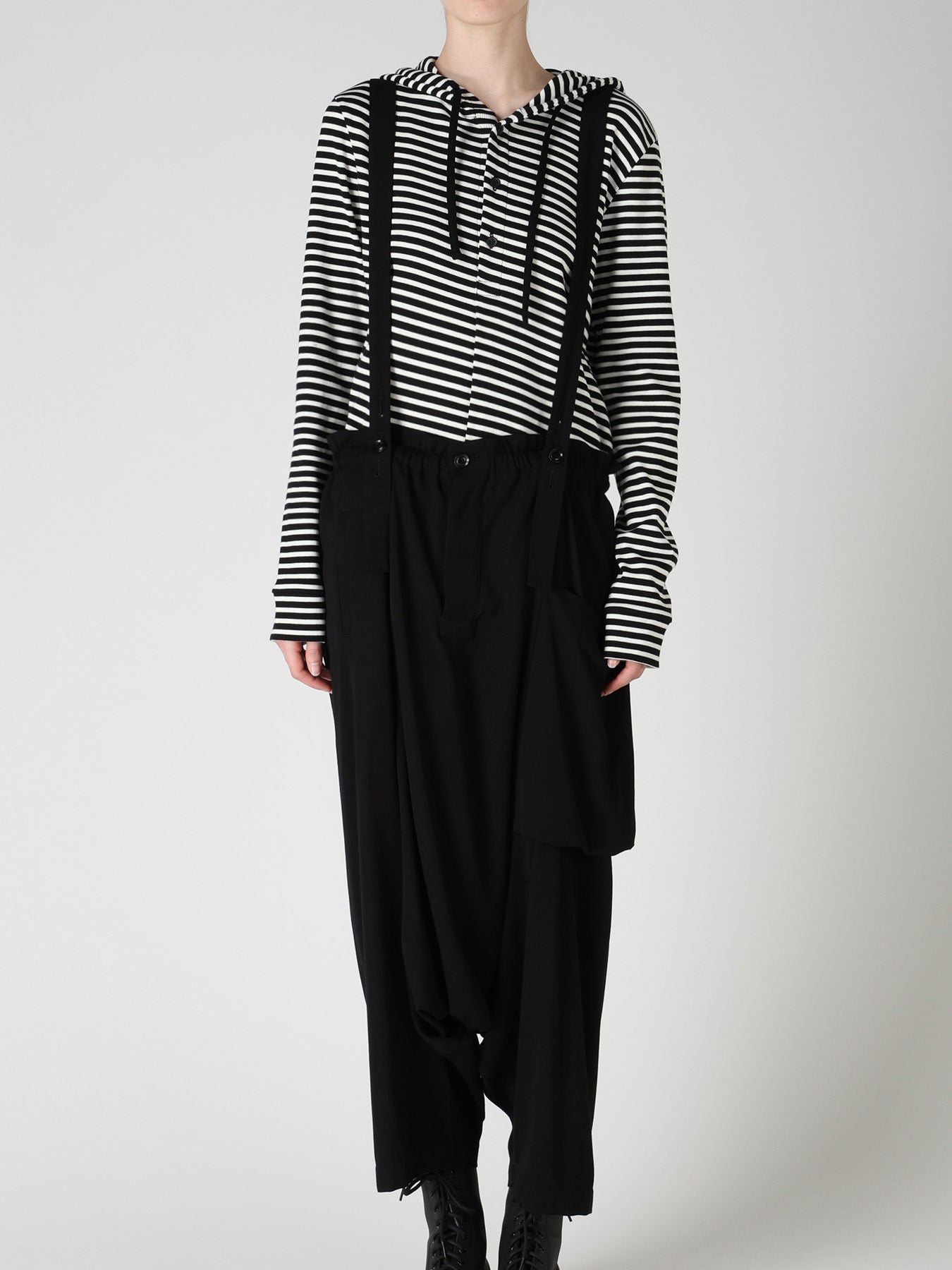 VISCOSE/TRIACETATE BLEND SAROUEL PANTS